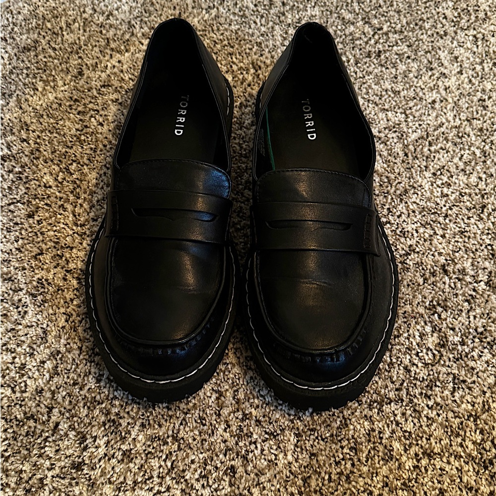 Torrid 10.5 Wide Loafers - new without box